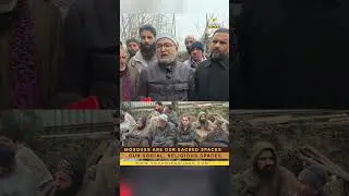 #mosques  are our #sacred, social, #religious spaces: PDP senior leader Naeem Akhtar. #kashmir