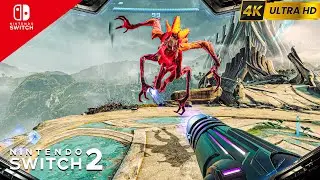 Metroid Prime Nintendo Switch 2 Gameplay 4K