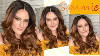 😋YUMMY COLOR!|JANET COLLECTION ESSENTIALS SAMMIE Wig Review|Synthetic|CINNAMON|elevatestyles|LOVE❤️
