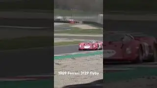 1969 Ferrari 312P Flyby