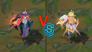 Flora Fatalis Soraka VS Prestige Star Guardian Soraka