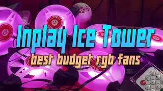 Unboxing & testing Inplay Ice Tower RGB Fan Kit Including Hub and Controller