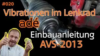 Vibrations when accelerating! Installation Instructions AVS MINI Cooper S