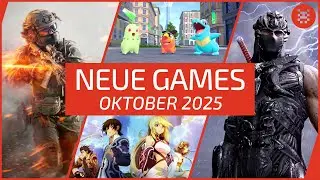 Neue SPIELE im OKTOBER 2025 f&uuml;r PS5, Xbox Series X, Nintendo Switch 1 + 2 & PC