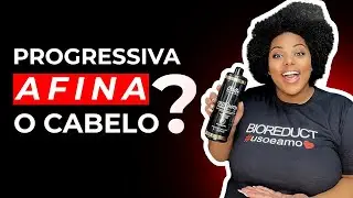 PROGRESSIVA AFINA O CABELO? + RESENHA OXIPLASTIA QBELLA