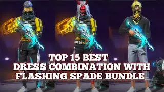 TOP 15 BEST DRESS COMBINATION WITH FLASHING SPADE BUNDLE 😀