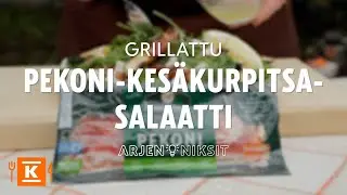 Grillattu pekoni-kes&auml;kurpitsasalaatti | Arjen niksit | K-Ruoka
