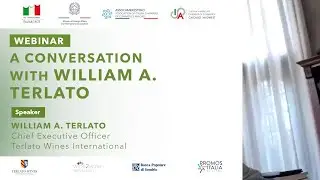 A conversation with William A. Terlato - True Italian Taste - IACC Webinar 2020