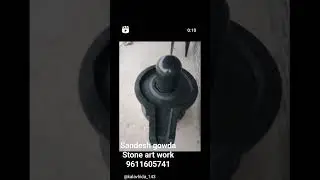 shivalinga   it2.6  colour block stone art work