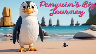 Penguin's Big Journey | English Story for Children | Kuchi Kids