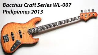 Бас гитара Bacchus  Craft Series WL-007 Jazz Bass Philipinnes 2013
