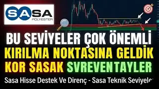 Sasa Hisse Destek Ve Diren&ccedil; - Sasa Teknik Seviyeler