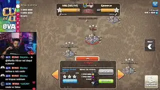 Push Clash of clans VALDS LIVE
