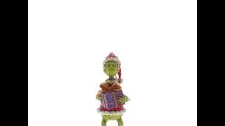 Grinch Holding Present (Hanging Ornament) - 6004067