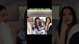 Fake Anger VS Real Anger💀🔥#blackpink #shorts