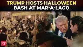 Trump holds Halloween dinner with family, cabinet members at Mar-a-Lago amid ongoing govt shutdown