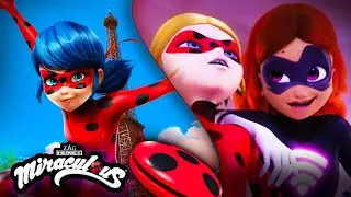 🇧🇷 MIRACULOUS | 🐞 Compilação 1 🐾 EPISÓDIOS COMPLETOS ▶️ 1 HORA