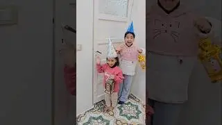 Door prank on cute baby and sister 😱👼❤️👧🤣