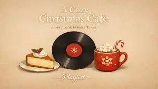 𝐏𝐥𝐚𝐲𝐥𝐢𝐬𝐭 🎧 A Cozy Christmas Cafe Ambience 🎄 Lo-fi Jazz Music for Studying, Relaxing & Foc