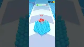 Crowd Runners Gameplay#techza #gameplay #mobilegame #ios #shorts