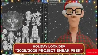 🔴 LIVE: Character Look Dev | Texturing Holden for New Animation Project