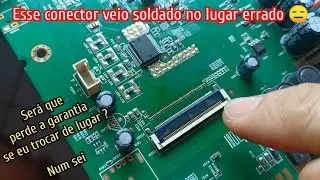 Atenção na hora de comprar a placa tv 35017652 LE4058 conferir conector da tela, quase deu ruim