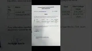 ptu latest notice #ptu #punjabtechnicaluniversity #latest #punjab #pturesult #2023