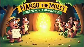 Margo the Mole's Golden Acorn Adventure | Little Margo Stories