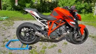 KTM Superduke 1290 SC Project decat exhaust
