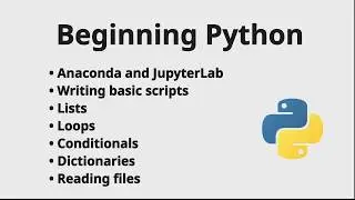Beginning Python 🐍 - learn programming from scratch