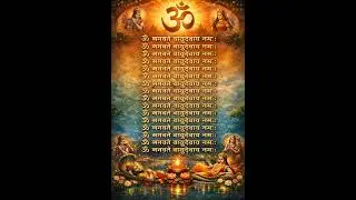 108 ओम् भगवते वसुदेवै नमः महामंत्र जाप#vashudev #narayan #mantra 