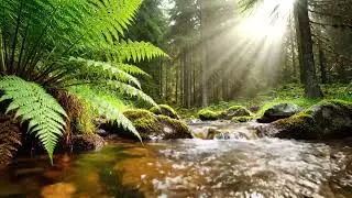 Serene Forest Brook &ndash; Natural Water Flow for Peaceful Meditation