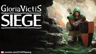 Gloria Victis Siege Survival Gameplay Steam - Z1CKP Gaming - Medieval Resource Management Survival