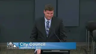 City Council  - September 21, 2023