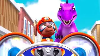 A DINOSAUR in the City ! 🐶🦖 | PAW Patrol Series | CLIP