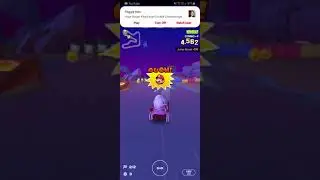 Princess Peach (Wedding) Races In Sunset Wilds T