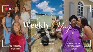 Roman Catholic Christmas with gran | Umgidi in Alice | Meet my cousins  