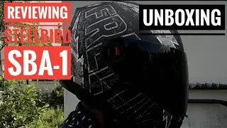 Steelbird SBA 1 FREELIVE | SMOKE VISOR | UNBOXING AND REVIEW | Anubhab Patowary