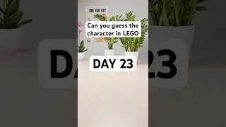 Guess the character in LEGO! DAY 23 #satisfying #lego #legoanimation #fyp #viral #legostopmotion