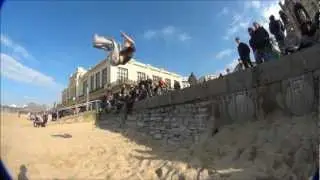 JAM (3) Free running & Parkour Biarritz ( France ) 26 f&eacute;vrier 2012