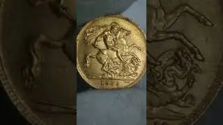 Gold Sovereign of King George V #goldcoin #coins #gold