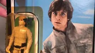 Vintage Star Wars, Luke Bespin, Orange Hair, 41D Cardback.