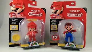 World Of Nintendo Propeller Mario & Super Mario Odyssey with Cappy Review