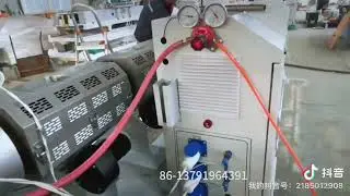 27-110 MM 2-cavity high speed single wall corrugated pipe extrusion line ...