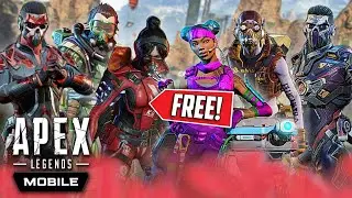 *NEW* Get FREE 15 Legends Skins in Season 1 Apex Legends Mobile! Free Octane + Fade & more! Apex