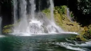 Soothing Headache, Migraine, Pain and Anxiety Relief - Gentle Waterfall, Open Heart Music, Helios