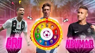 FUTEBOL COM ROLETA DOS JOGADORES DE FUTEBOL!!