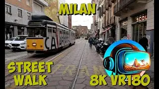 14 Milan Italy wandering the inner city and enjoying the architecture 8K 4K VR180 3D Travel