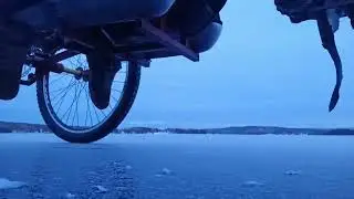 Cykel på isen 241213