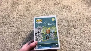Tramp From Lady and The Tramp with Puppy Funko Pop Unboxing
